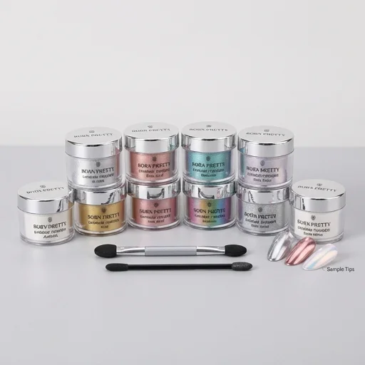 Born Pretty Chrome Powder Set