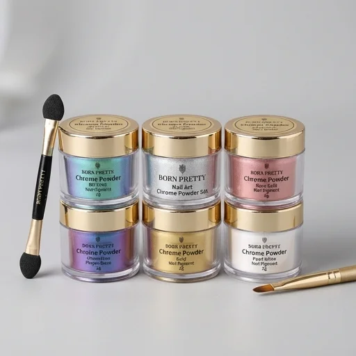 Born Pretty Chrome Powder Set