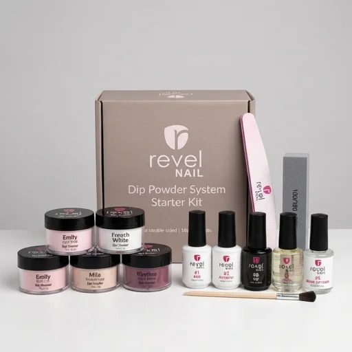 Revel Nail Dip Powder System Starter Kit