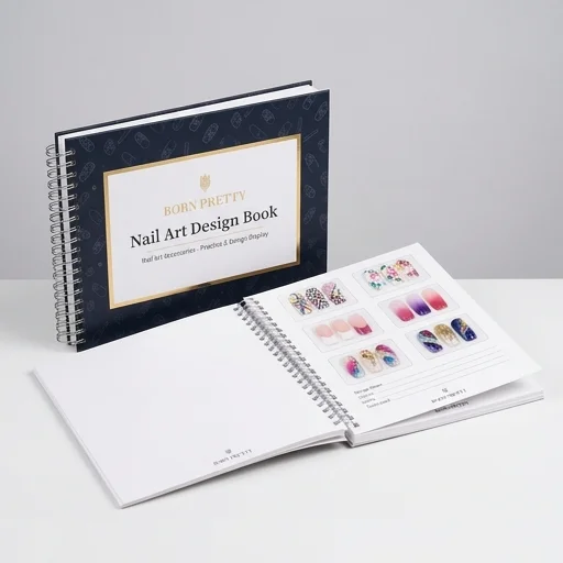 BORN PRETTY Nail Art Design Book