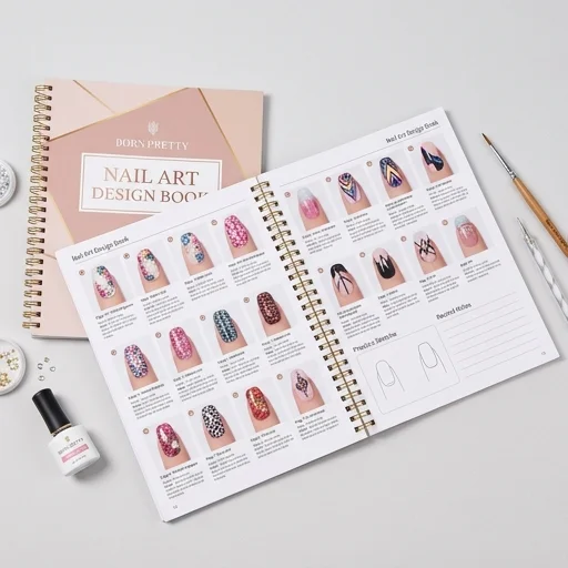 BORN PRETTY Nail Art Design Book