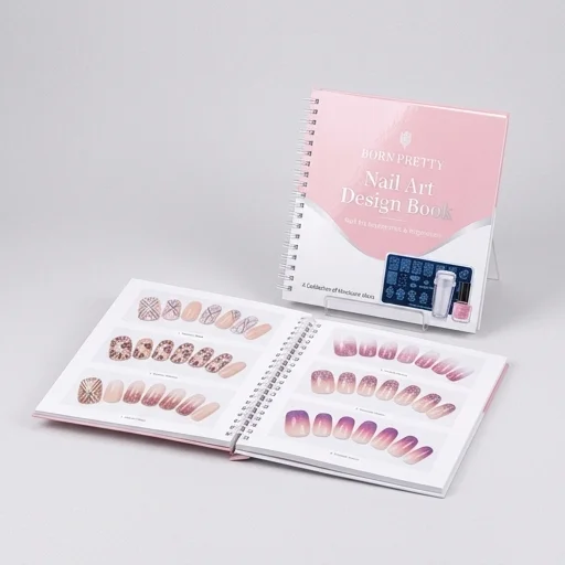 BORN PRETTY Nail Art Design Book