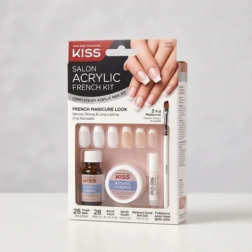 Kiss salon acrylic french kit