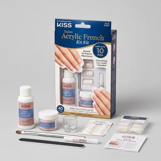 Kiss salon acrylic french kit